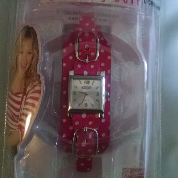 Girls Vintage Rare Adorable Pink Band Fun Fashion Wristwatch - Picture 8 of 9